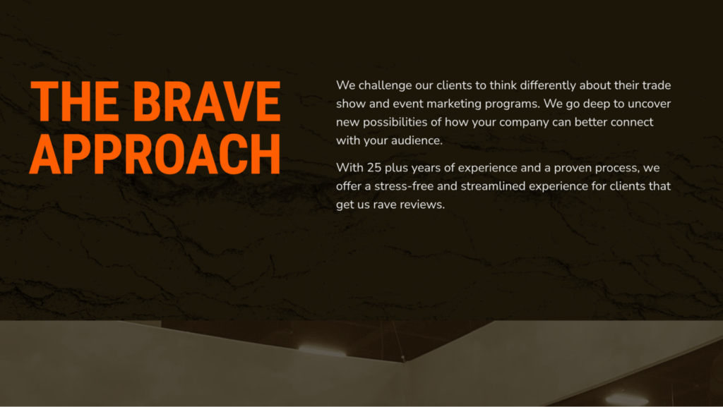 The Brave Approach by Brave Exhibits