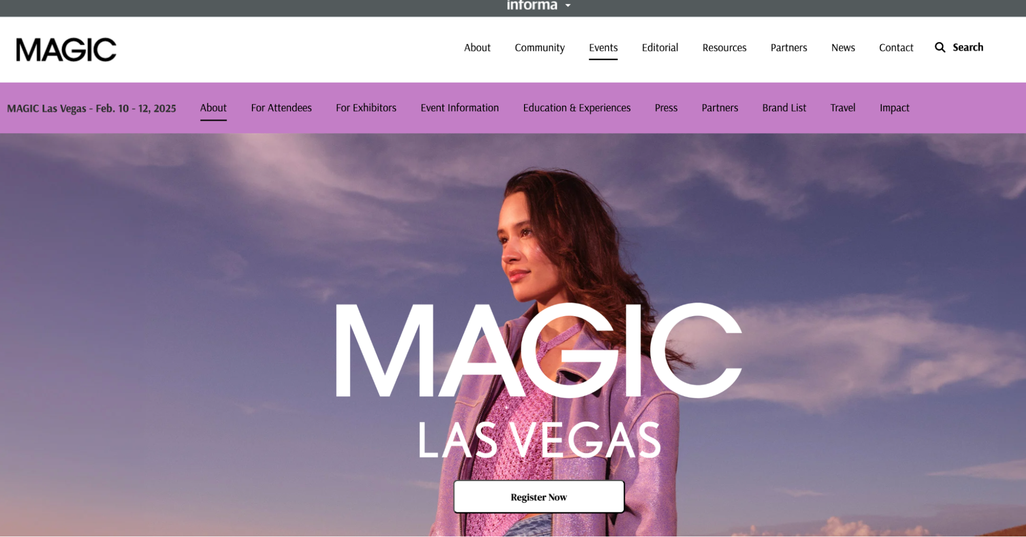 MAGIC Marketplace, trade show lists of 2025 by Brave Exhibits